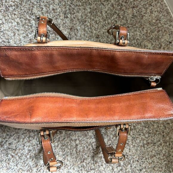 Coach Brown Genuine Leather Shoulder Tote Bag Model Number D0820-F11525 - Picture 6 of 16